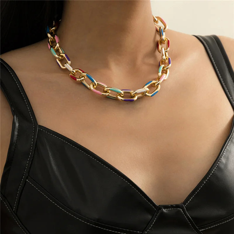 Cadenas Noir Choker