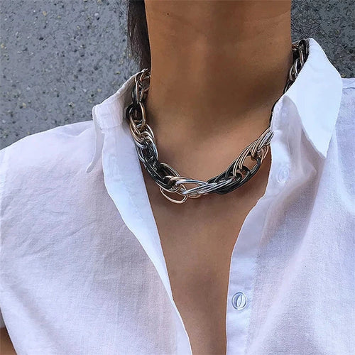 Cadenas Noir Choker